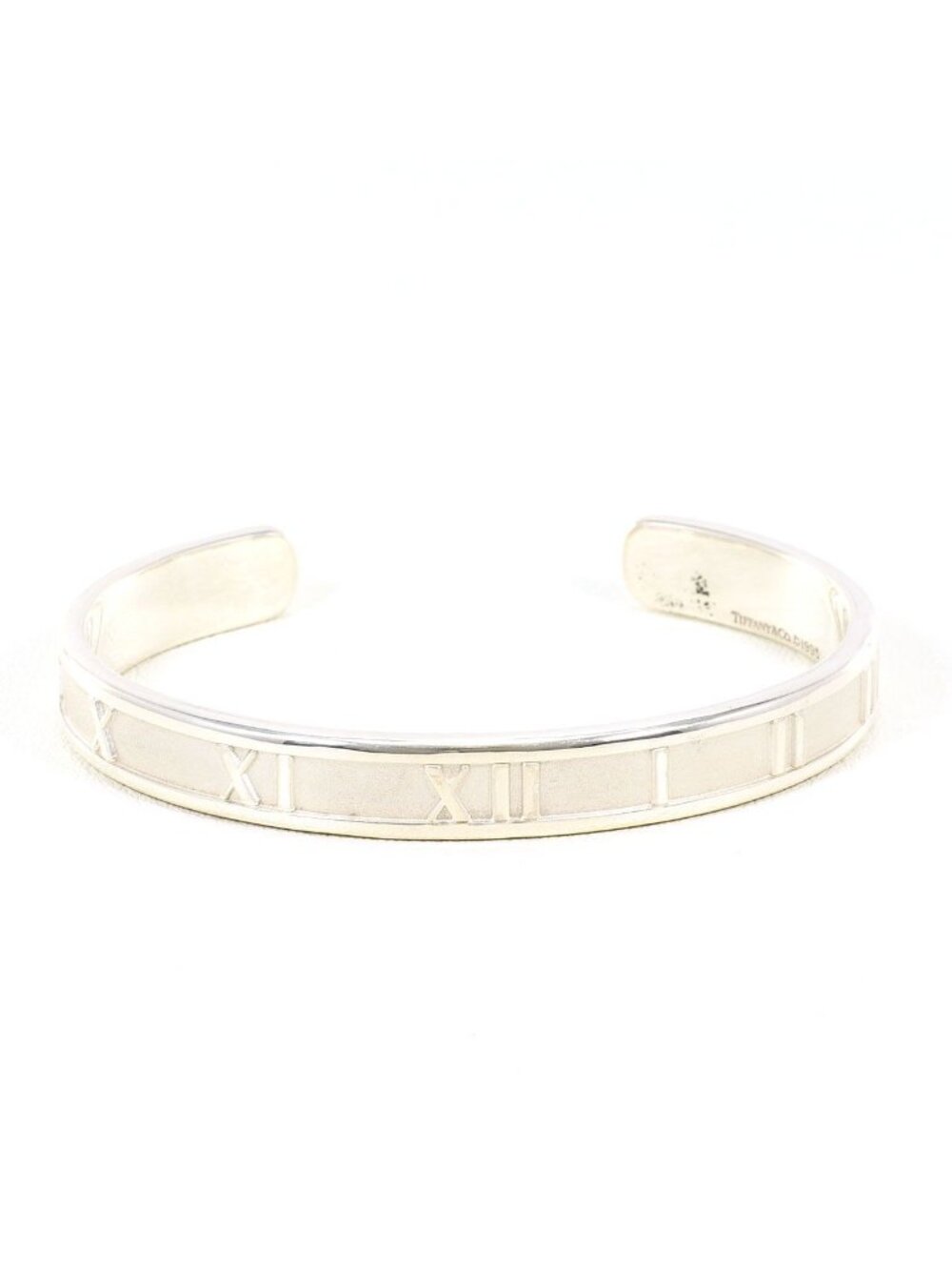 Tiffany & Co Atlas 925 Sterling Silver Bangle Bracelet